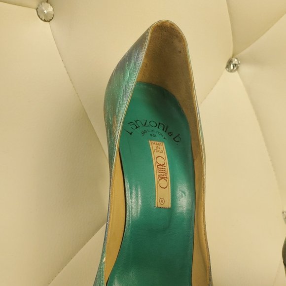 Quinto Lanzolab hand painted Unique designer shoes - Picture 8 of 13